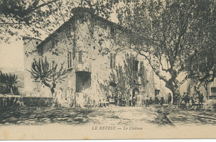 Château du Revest - Ombres platanes