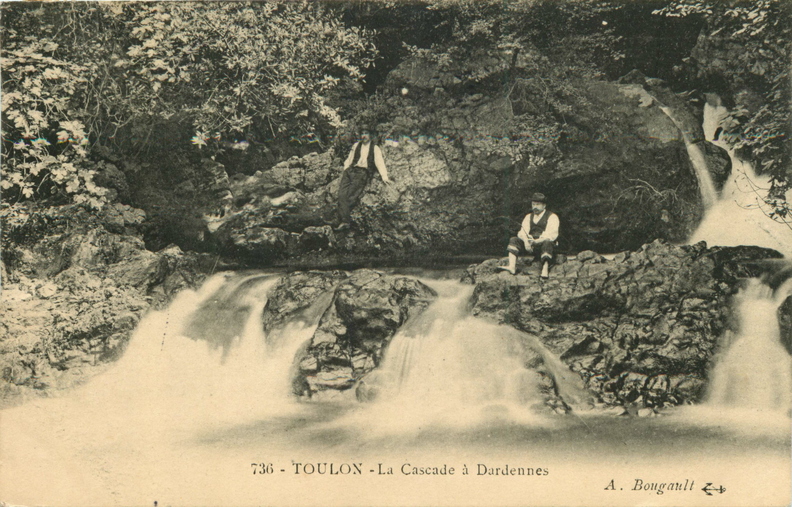 Toulon - La cascade à Dardennes