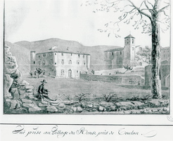 Le château du Revest en 1827