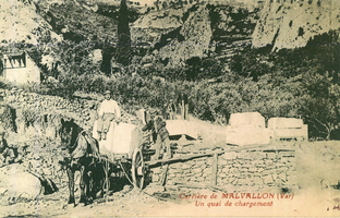 Carrière de Malvallon - Quai de chargement