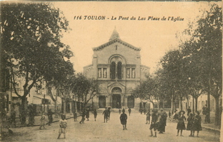 Toulon - Le Pont du Las Place de l'église