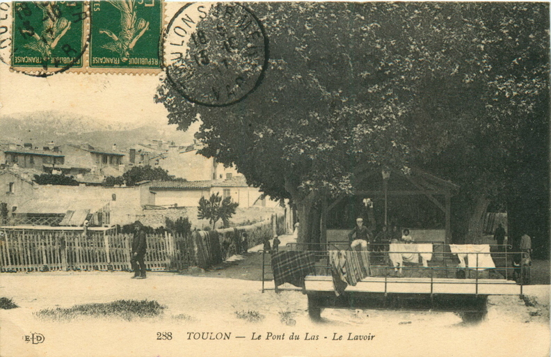 Toulon - le Pont du las - Le lavoir