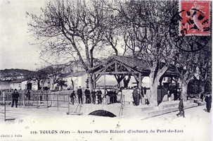 Toulon (Var) - Avenue Martin Bidouré (Faubourg du Pont-du-Las)
