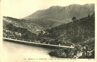 Environs de Toulon - Vallée de Dardennes - Le barrage
