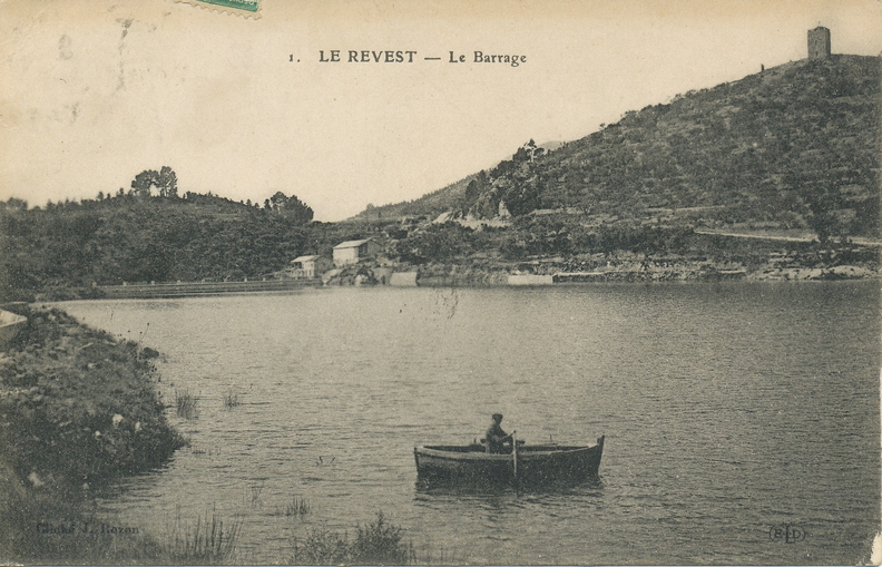 Le Revest - Le barrage