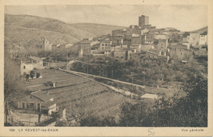 Vue du village depuis Costebelle