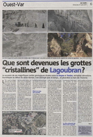 Que sont devenues les grottes cristallines de Lagoubran ?